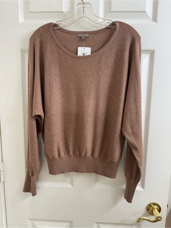 Lilla P Sweaters - Lillia P Brown Crewneck Women's Sweater Size S